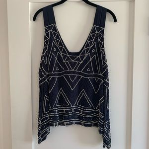 Parker beaded tank top